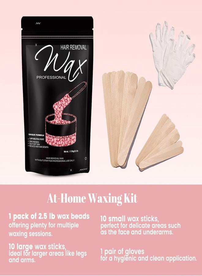 FEAMIRIA 2.5lb Wax Beads, Hard Wax Beads with Coarse Hair Formula -Wax Beads for Hair Removal Sensitive Skin Women, Idea for Full Body, Legs, Face,Bikini and Brazilian (Rose) - Image 5